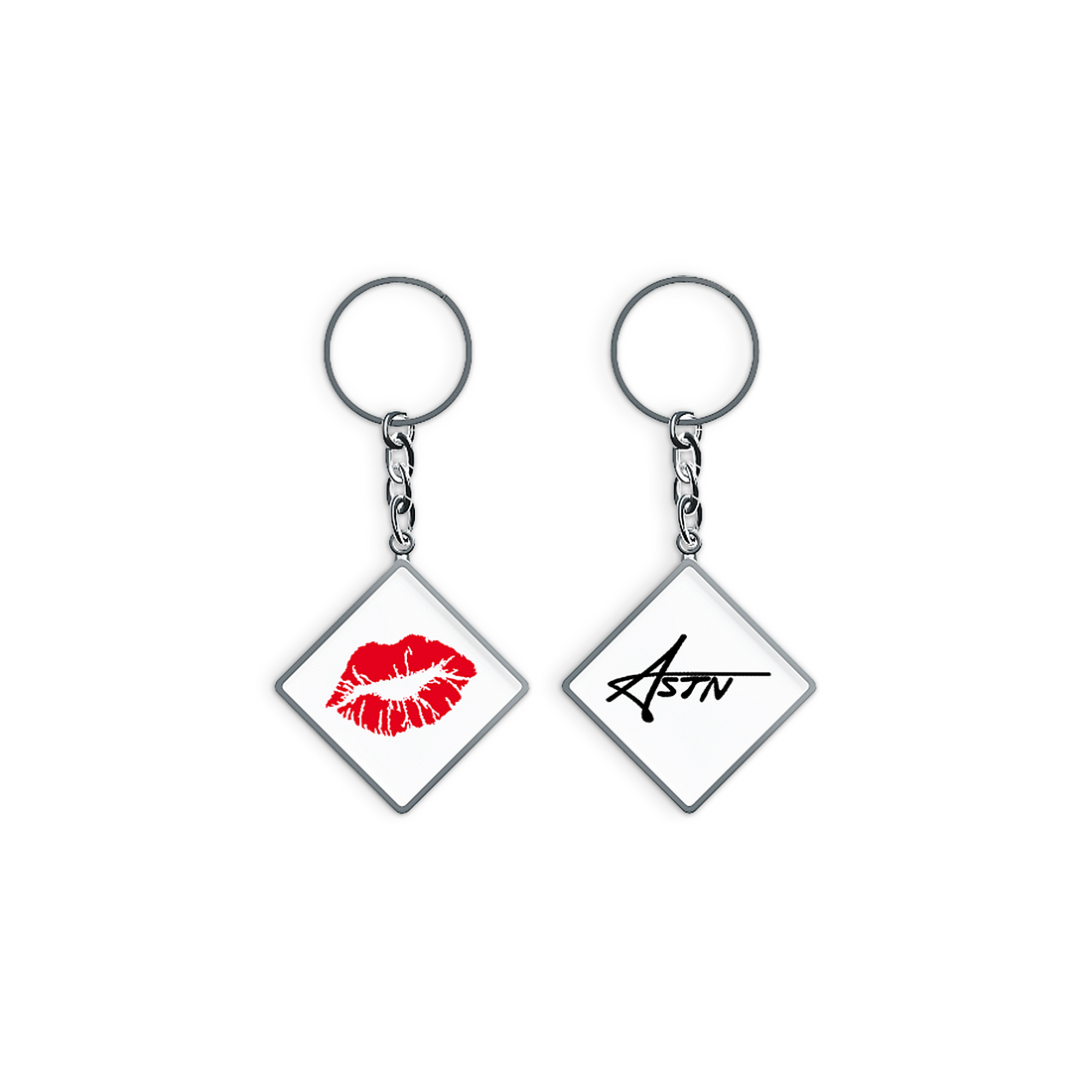 Kissed Keychain